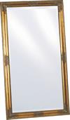 Guld spejl facetslebet let barok 72x132cm - Se flere Guldspejle og Store Spejle